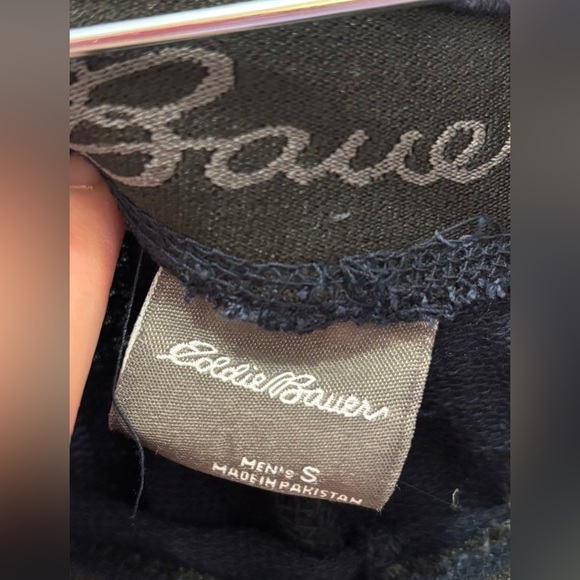 Small - Navy Eddie Bauer Jogger Sweatpants - New - Picture 6 of 6